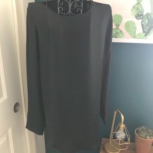 Black polyester long sleeve
